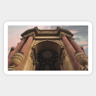 Greco-Roman Architecture San Francisco Sticker